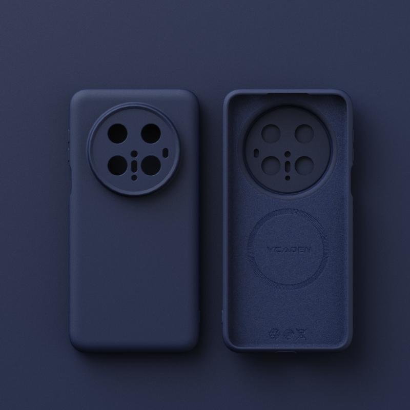 For Wireless Charging Magsafe Soft Liquid Silicone Phone Case For Huawei Mate 70 60 Pro Magnetic Slim Skin Protection Cover