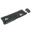 Wireless Keyboard Mouse Combo Set 2.4G Multimedia USB Receiver for Desktop Computer Gaming