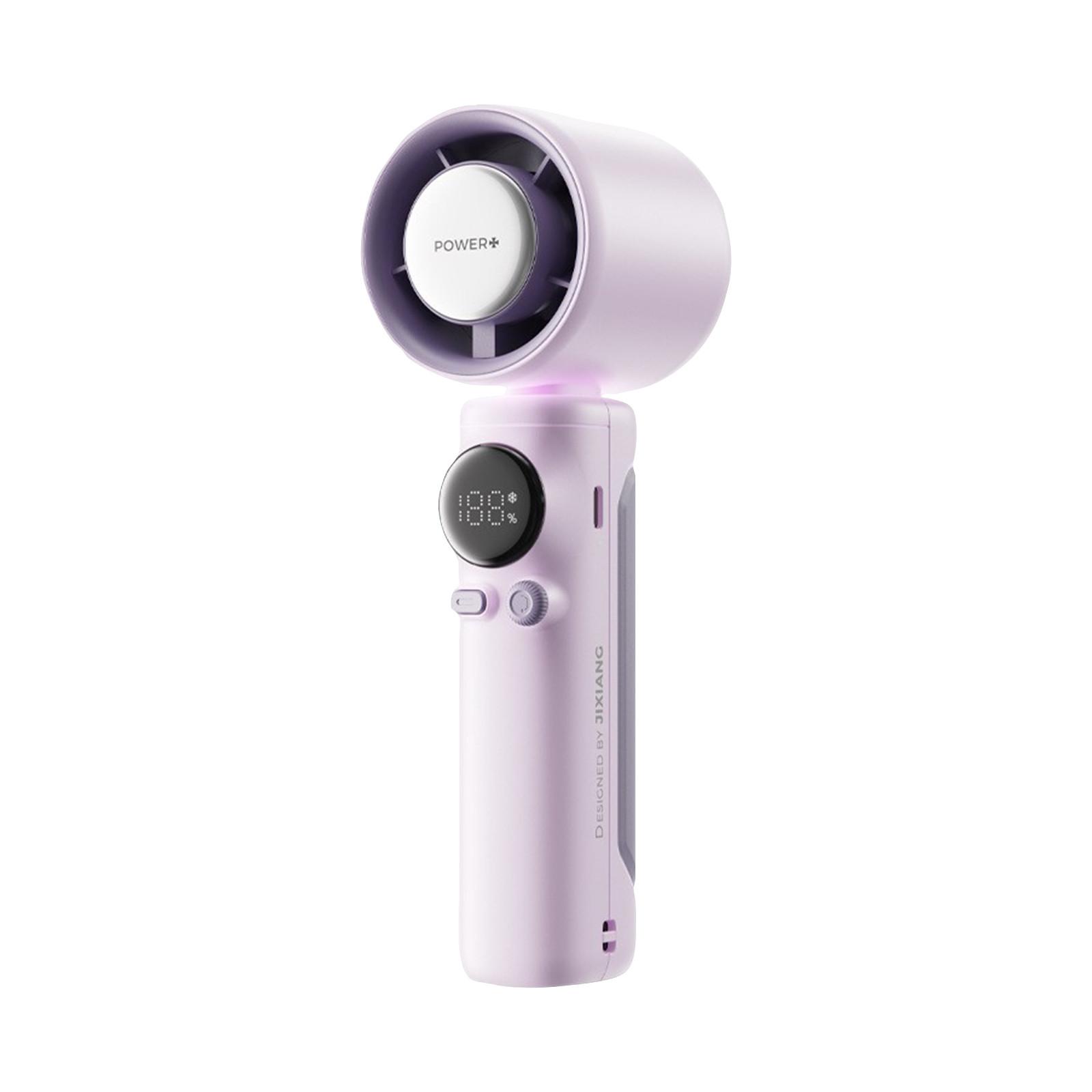 

Ручной электрический вентилятор Портативный вентилятор Подвесной вентилятор Цифровой дисплей Турбинный складной высокоскоростной полупроводниковый ледяной вентилятор One Size