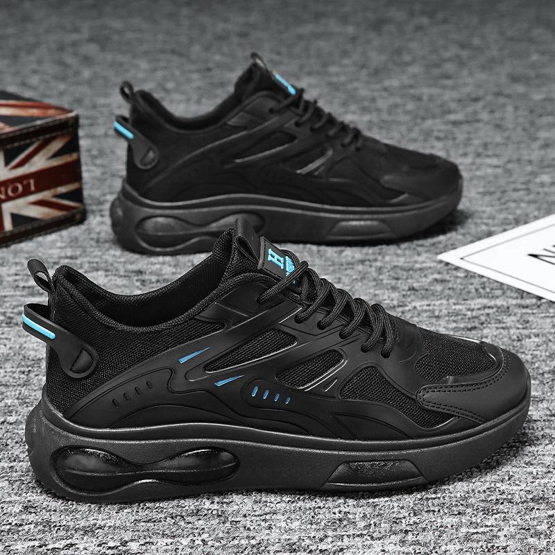 Labor insurance shoes summer men's shoes new breathable shoes men's trend versatile platform non-slip sports shoes casual dad shoes