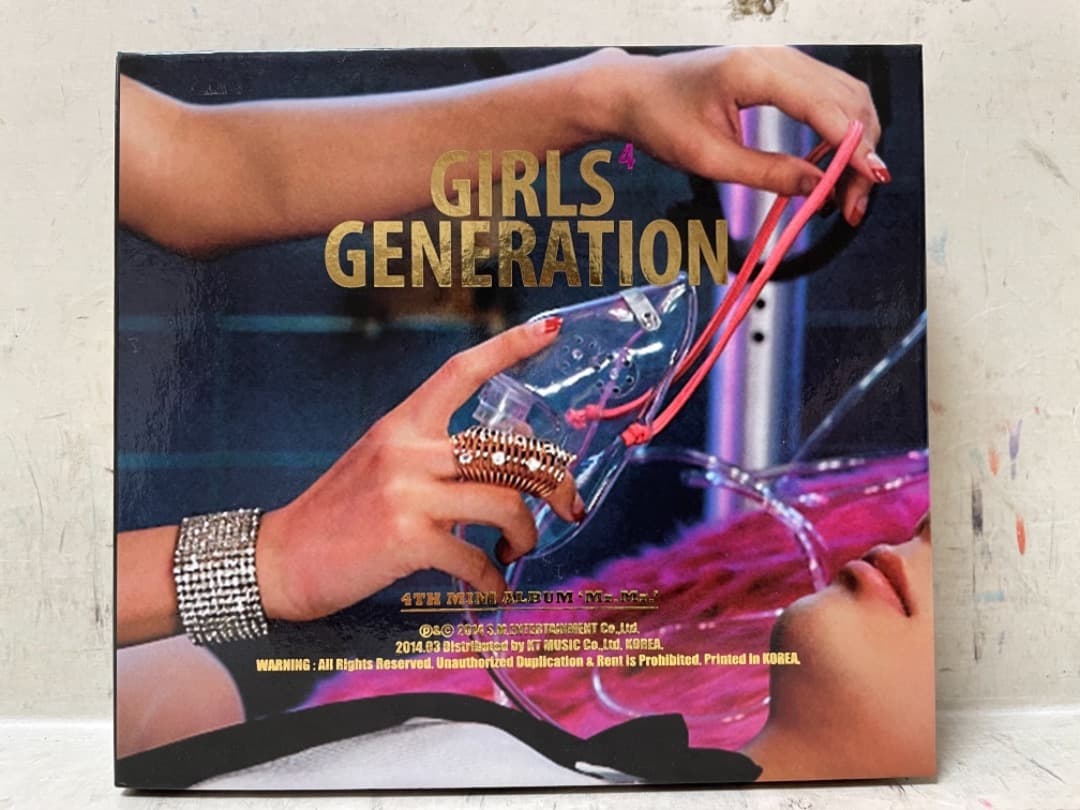 

[USED] Girls Generation 4th Mini Album Mr.Mr. Korean Edition