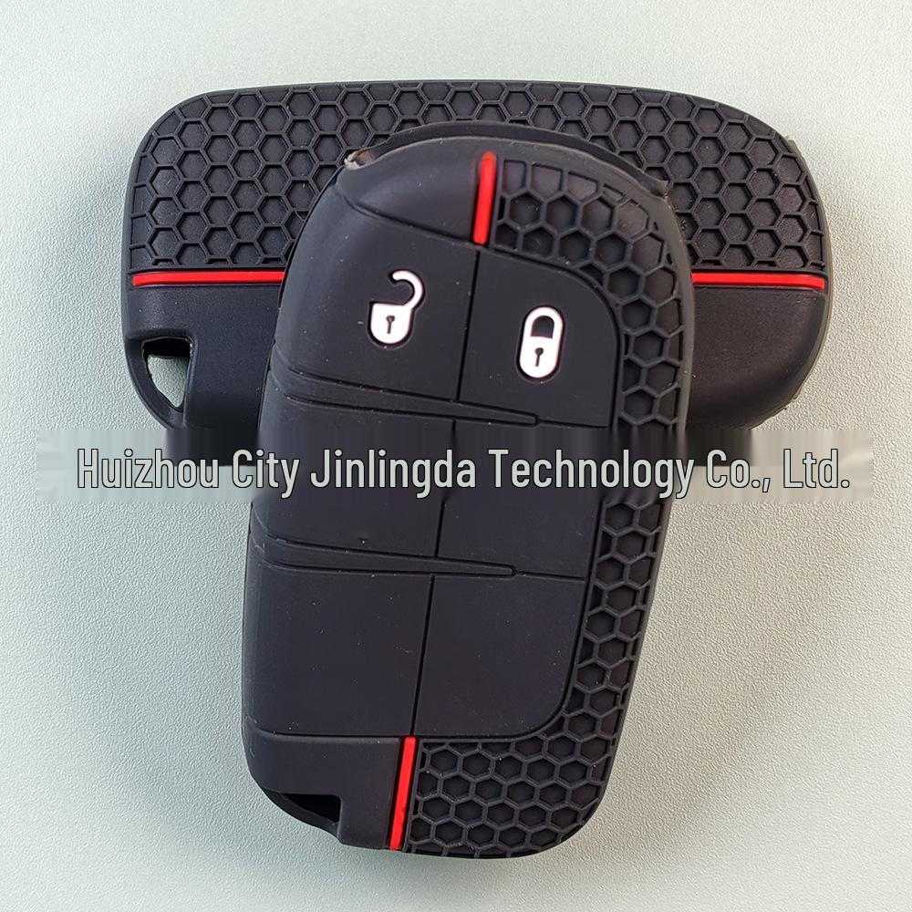 Jeep/Dodge Silicone Key Case Cover for Compass, Renegade, Grand Cherokee
