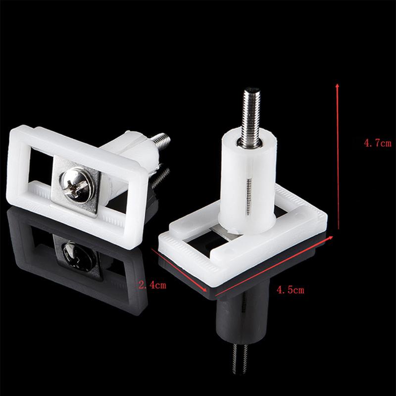 Toilet Lid Hinge Repair Bolts Accessories Screws Washers Set Universal Replacement Toilet Lid Set Screws