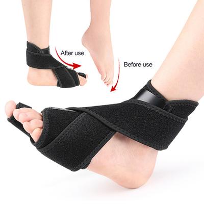 AFO Fußheberschiene Knöchel-Fuß-Orthese für linken/rechten Fuß Verstellbare Fußstütze Stabilisator für Plantarfasziitis