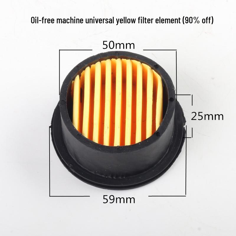 

Oil-Free Silent Air Compressor Muffler & Filter Cartridge