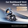 Magnetic Car Phone Holder 360° Rotatable Foldable Bracket Compatible With Car Mount Upgrade Stick On Dashboard Magnetic Holder