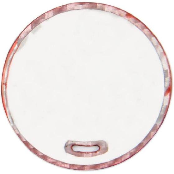 Crosselec Red Carbon Fiber Engine Start/Stop Push Start Button Cover Trims for Chevrolet Corvette C8 2020-2025