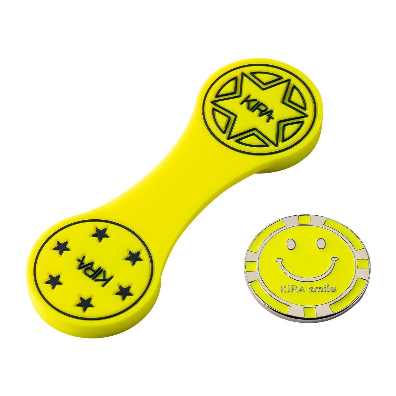 Kasco KIRA Silicone Clip Yellow KICM-2418 Marker,