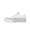 Converse Chuck Taylor All Star Lift Ox Bianco Nero Sneakers Donna 560251C