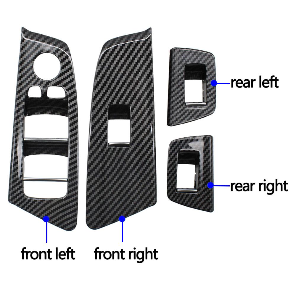 Лівосторонній автомобільний підлокітник внутрішньої двері водія, кнопка підйому вікна, кришка панелі для BMW 5 серії G30 G31 F90 525i 530i