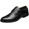 Classic Men's Leather Shoe Autumn Men Business Dress Shoe British Comfort Casual Social Shoe Male  Wedding Shoes