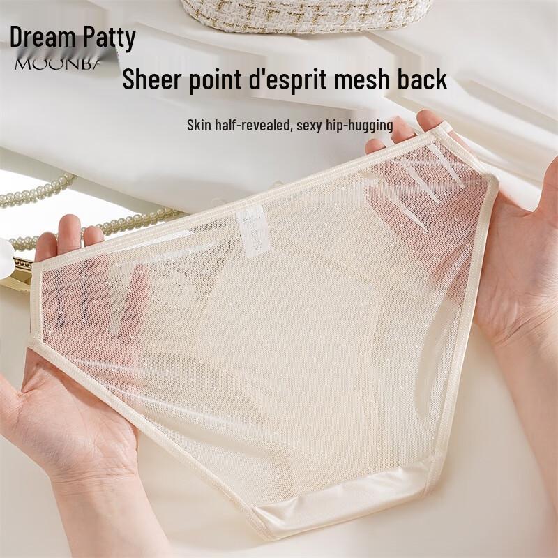 Women's Silk-Blend Lace Briefs - 3 Pack