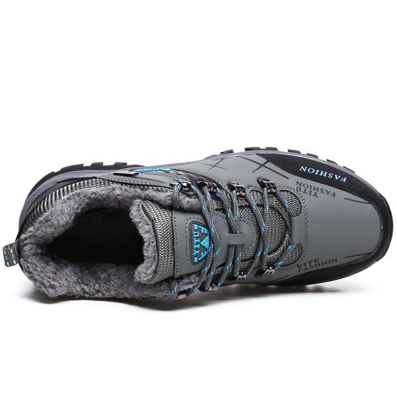 New Supply In Autumn and Winter Outdoor Sports Shoes Mountaineering Shoes Men's Large Size Travel Shoes Keep Warm