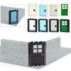 Thick Wall Figures Bricks Leduo 98283 15533 DIY 1x2 1x3 1x4 1+2 Dots Building Up Modules Educational Tool House Contruction Play Kits