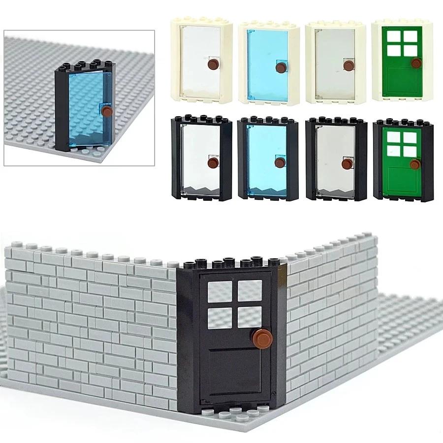 Thick Wall Figures Bricks Leduo 98283 15533 DIY 1x2 1x3 1x4 1+2 Dots Building Up Modules Educational Tool House Contruction Play Kits