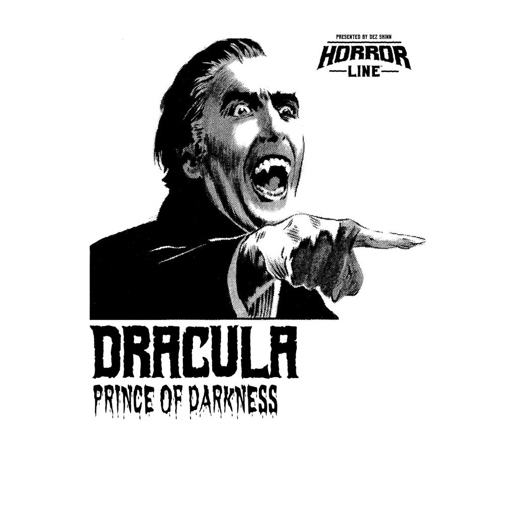 Horror Line Unisex Adult Dracula Sucks T-Shirt