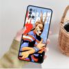 Boku no Hero Academia Black Smartphone For Samsung A41 A52 A31 A12 A72 A71 A02s A21s A51 A32 4G A73 A53 A03s A33 Celular Case