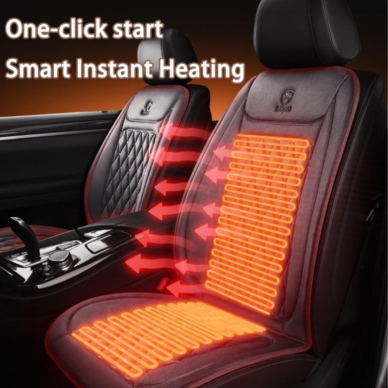 Premium Car Seat Heater Pad Build In Safety Technology Universal For Most Vehicles Long Lasting Comfort Winter Driving