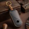 Car Remote Key Case Cover Shell for BMW MINI J01 J05 U25 F65 F66 2024 Leather Key Protection Cover