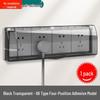 Cubierta de Enchufe Adhesiva Impermeable Tipo 86 para Baño - Caja Anti-Golpes con Protección Infantil