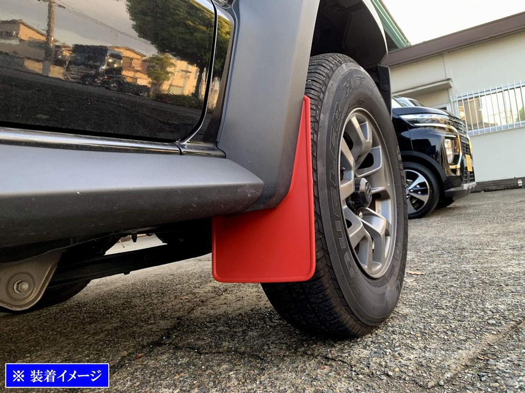 BRIGHTZ Jimny Nomad JC74W Mudguards Red JC74W Nomad JC 74 MUD-020