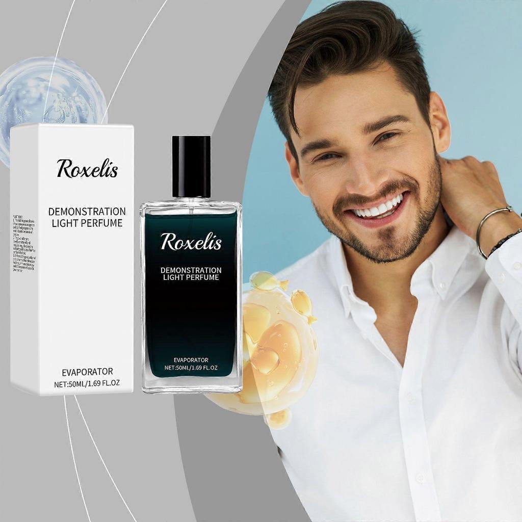 Roxelis Men's Cologne Eau De Toilette, Long-Lasting Fragrance On Neck And Wrists, Fresh Scent That Exudes Masculine Charm