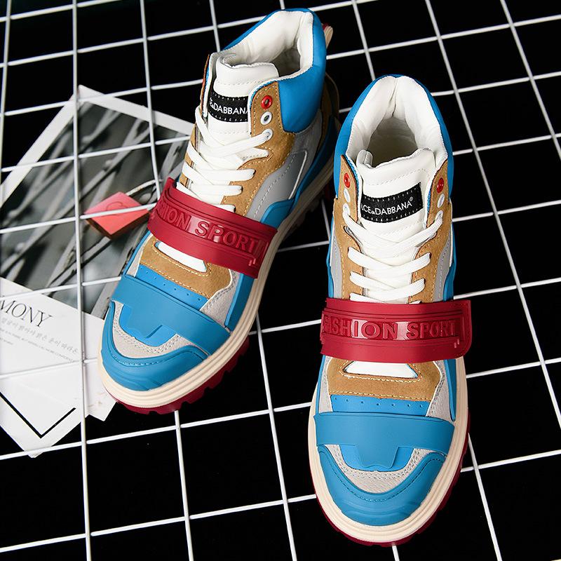 

Foreign trade tail order, broken size, Martin boots autumn and winter high-top fashion week tooling locomotive boots casual men s trendy shoes 39