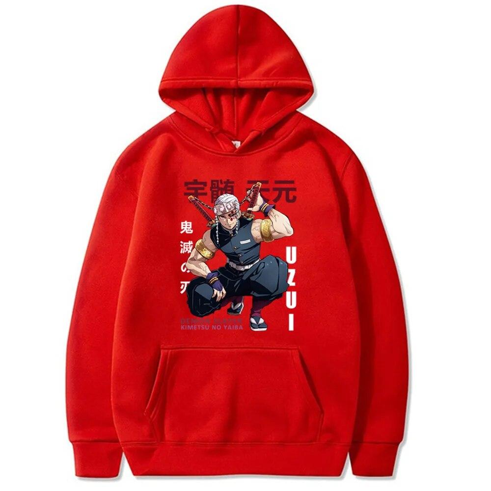 Аниме Demon Slayer Толстовка Унисекс Женская мода Камадо Незуко Толстовки с принтом — фото 4