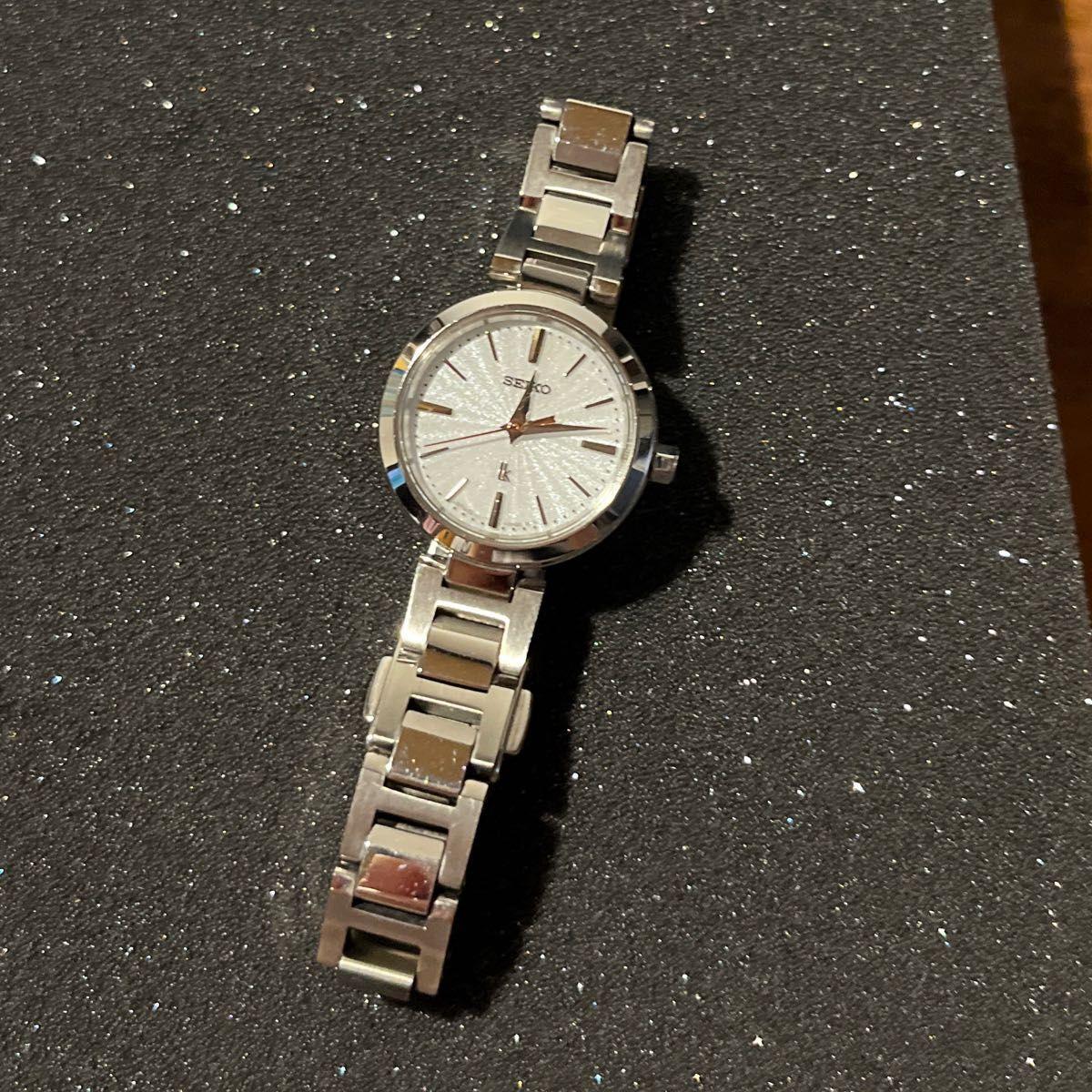 Used LUKIA SEIKO SSVR140 Silver Watch