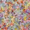 Mobile Phone Chain Material Making DIY Transparent AB 8.7*14.7mm 30pcs Creative Beads Shiny Jewelry Accessories Small Bowknot Decorative  Accessories