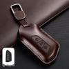 Leather Key Case for Volkswagen Models: T-Cross, Lavida, Lamando, Bora, Tiguan, Sagitar, Polo, Magotan, Passat, Tharu