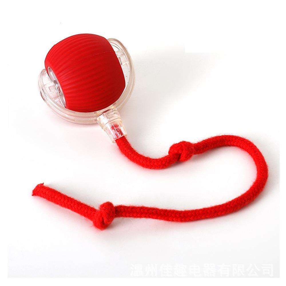 Automatic Smart Cat Toys Rechargeable Imitate Mouse Tail Dog Cat Training Ball Indoor Playing Fast Rolling