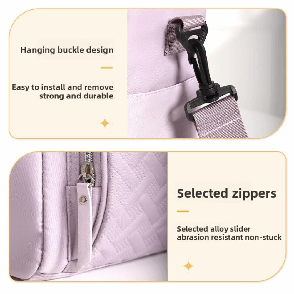 New Polyester Lunch Bag Leakproof Waterproof Insulated Cooler Bag Large Capacity Food Storage Bag for School Work