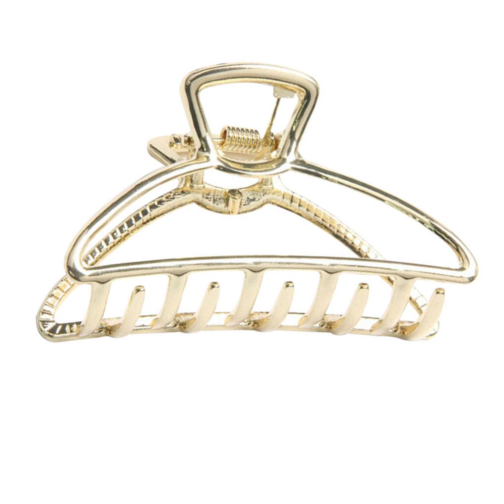 

Simple Design Women Hair Clip Clamp Wedding Party Sports Metal Hairpin Girl золотой