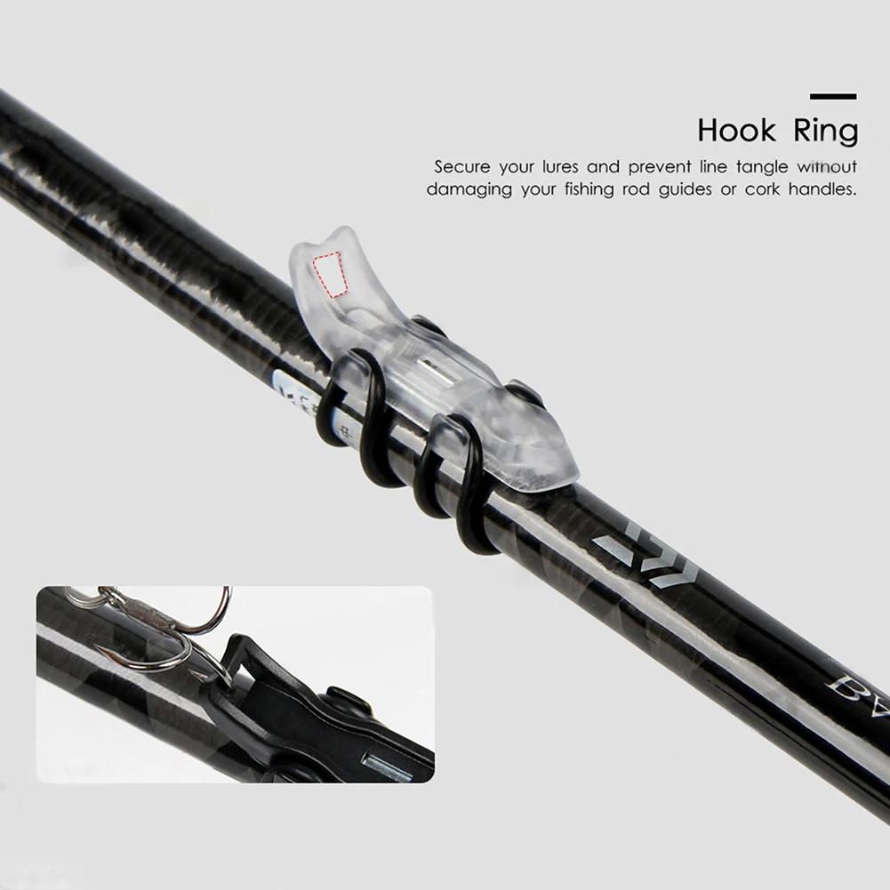 1-5PCS Magnetic Fishing Rod Pole Hook Keeper Lure Bait Holder Lure Accessories Safety Keeping Holder for Fishing Rod Tool