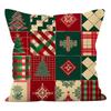 Christmas Tree Socks Print Pillowcase Christmas Holiday Living Room Sofa Decoration Pillowcase Waist Pillowcase