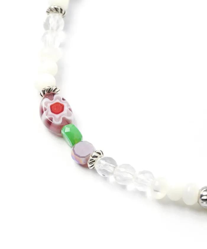 Color Dot Crystal Bracelet (PLT-BR-063_WT)