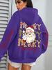 Women's Hip Hop Streetwear Santa Claus Hoodie – Autumn Style