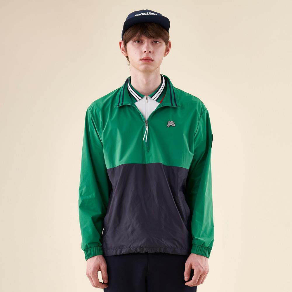 Martine Golf Color Block Anorak Jacket_Green (Men)