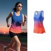 Mens Womens Running Tank Top Quick-Dry Breathable Athletic Vest Marathon Training Sports