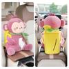 Fisherman Duck 2-in-1 Car Armrest Box Tissue Box with Creative Cute Cartoon Tissue Case Paper Box Garbage Can Car Storage