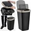 KADAX Trash Can 25L Container for Waste Segregation Bucket Dustbin