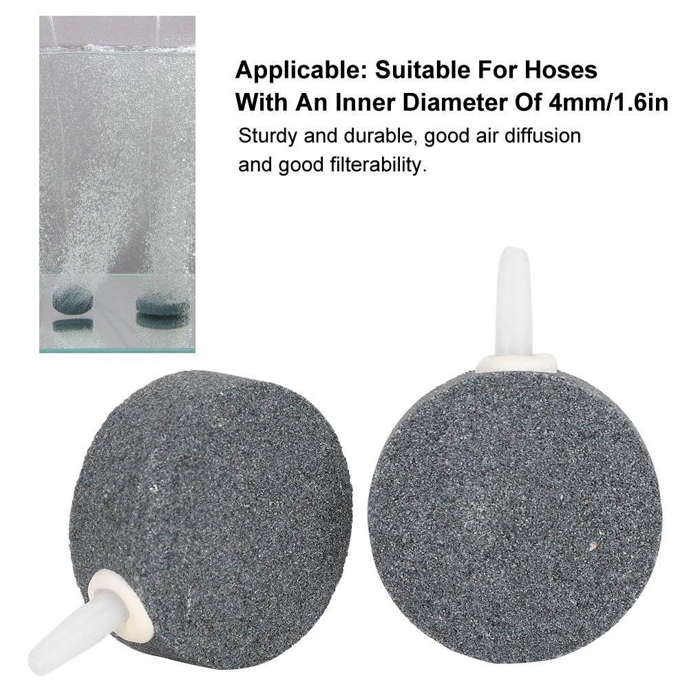 10pcs Fish Tank Air Bubble Stone Aerator Pond Pump Disk Aquarium Pump Hydroponic Oxygen Plate