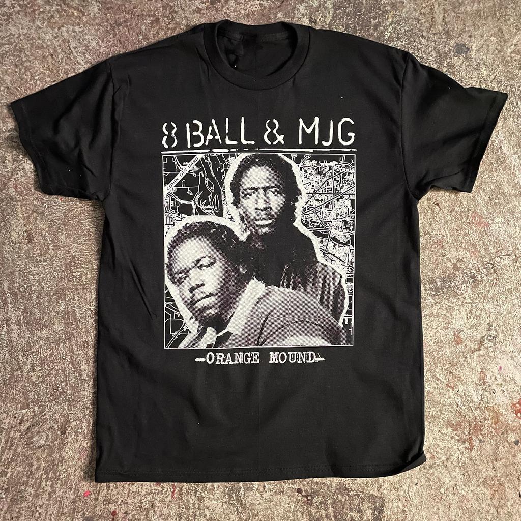 Orange Mound 8Ball MJG Band Shirt Classic Black Unisex S-5XL LI911