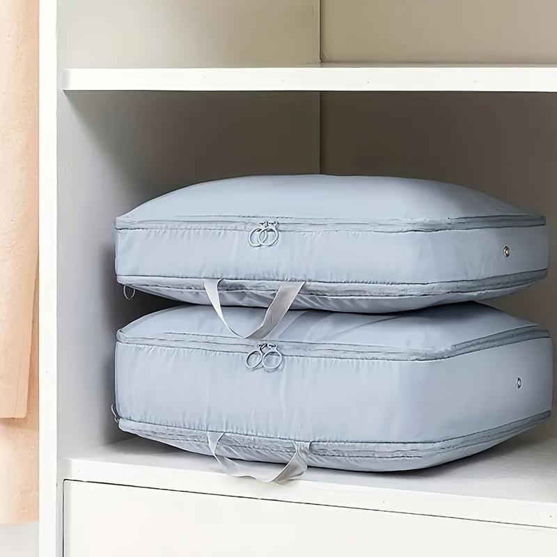 Waterproof Down Jacket Storage Bag, Large Capacity Travel Luggage Organizer for Clothes Packing
