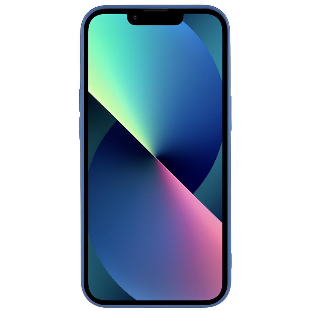 For iPhone 13 6.1 Inch Back Shell,Anti-Fingerprint Soft TPU Phone Case Shockproof Matte Protective Cover