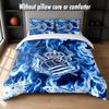 Real Sociedad FC Design Bed Bedding Set 1 Duvet Cover + 2 Pillowcases Soft Breathable Household Bed Linens