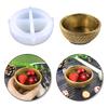 Pattern Bowl Candle Cup Container Molds Storage Box Silicone Mold for DIY Epoxy Resin Trinket Rings Holder Home Decor