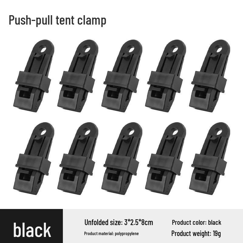 

Windproof Outdoor Tent Clips: Plastic Safety Buckles for Secure Canopy Setup