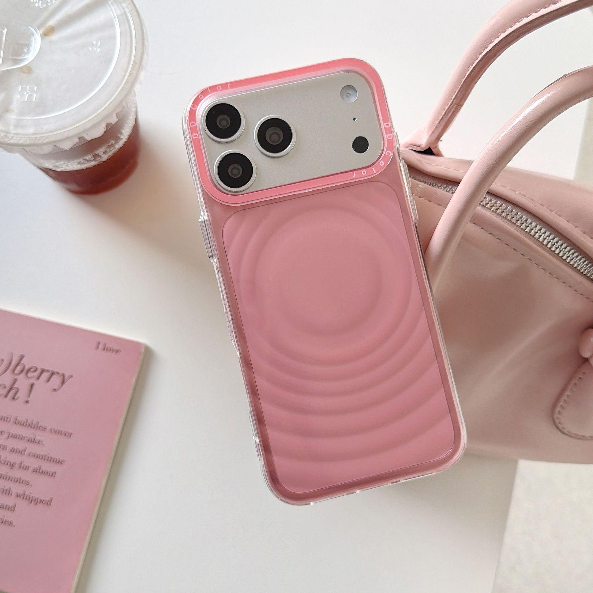 

Niche Transparent Case for iPhone 17 Pro Max / 16, Solid Color Design 14 Pro Max